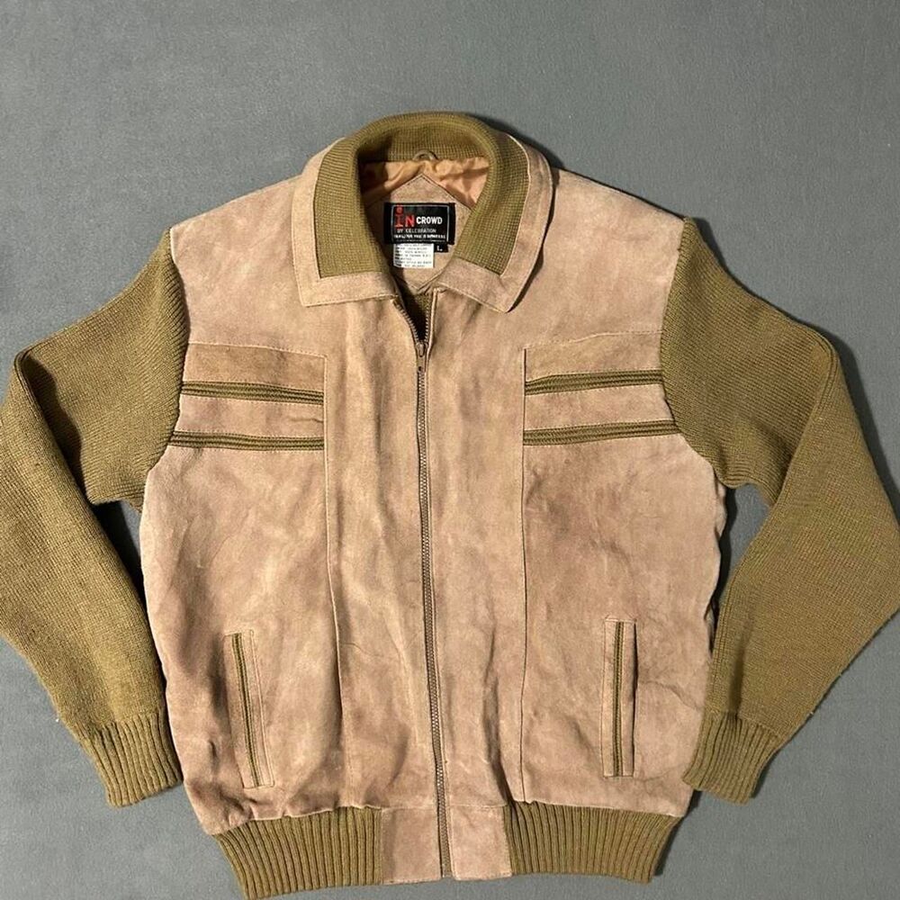 Unbranded Men's Tan and Brown Jacket